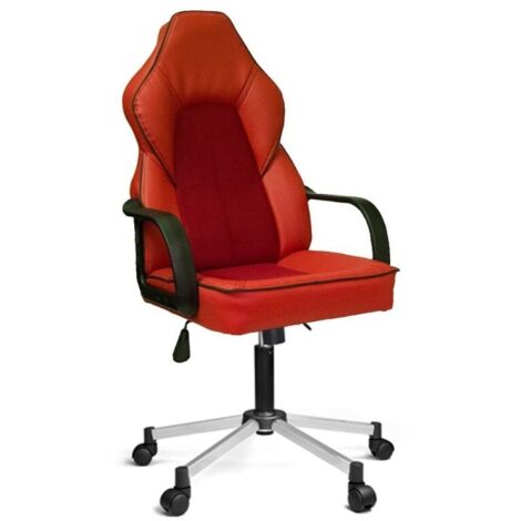 Poltrona ufficio gaming Lidya colore aragosta