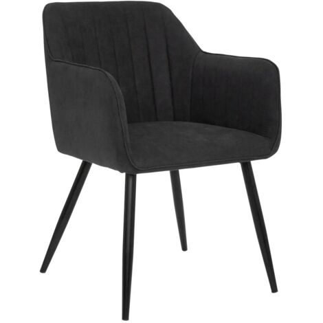Poltrona visoca nera - Atmosphera créateur d'intérieur