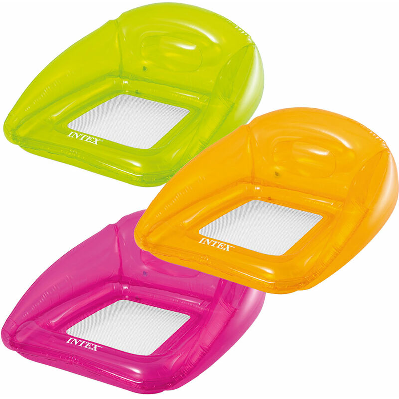 Poltroncina 'trasparent' cm 104 x 102