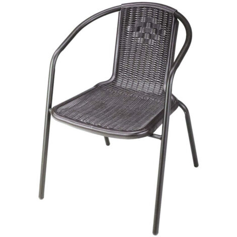Poltrone giardino Vette 09627 Acciaio, Marrone [203001-01 BROWN]