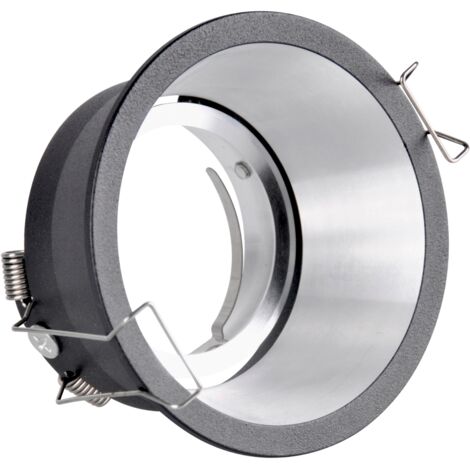 Polux KOLDING 315472 faretto incasso orientabile nero/argento