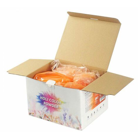 Polvere colorata OhFX Holi ARANCIONE da 5kg per Eventi e Feste