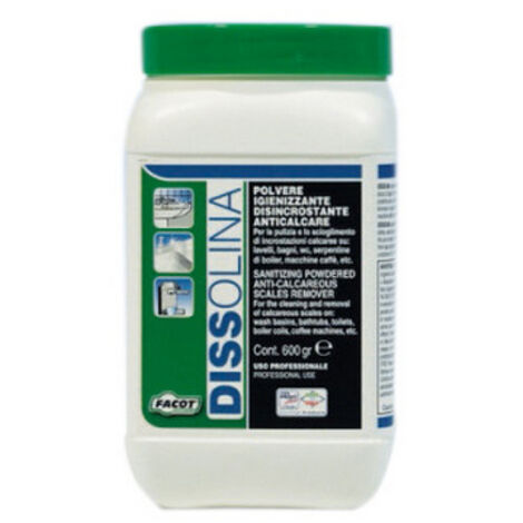 POLVERE DISINCROSTANTE DISSOLINA 600 g FACOT