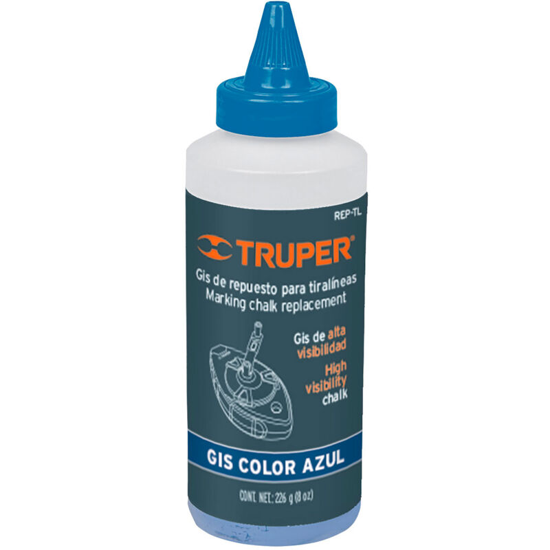 

Polvo azul de repuesto para tiralíneas, 225g