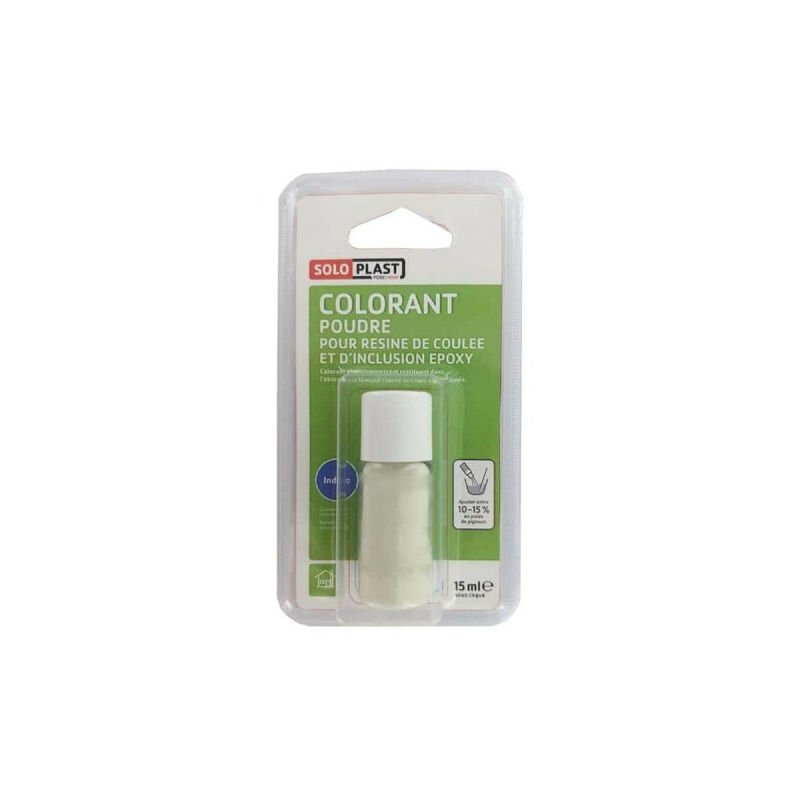 

Polvo colorante para resina 15ml Indigo - Soloplast