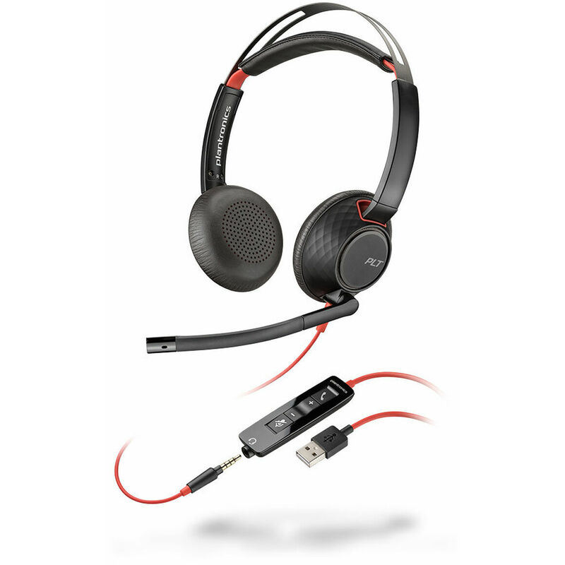 

Auriculares con Micrófono BLACKWIRE 5220 Negro - Poly