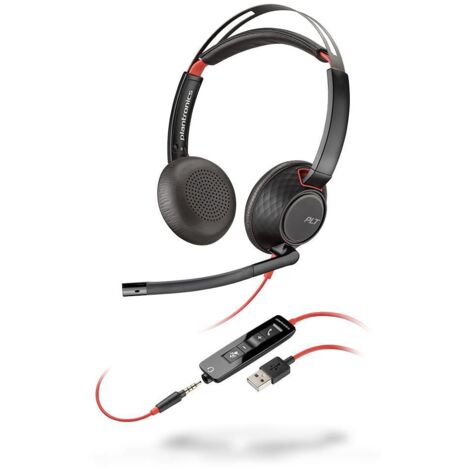 Poly BLACKWIRE 5220,C5220 USB-A,WW, 207576-201
