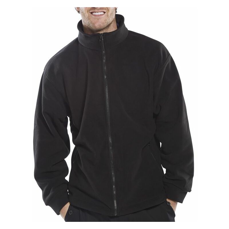 Fleece jacket black xl - Black - Black - Click