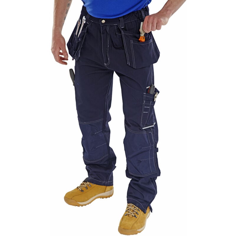 Shawbury multi purpose trousers navy blue 50T - Beeswift