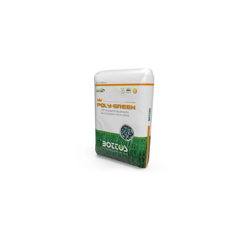 Bottos - poly green 18-8-12 Concime prato cessione controllata universale 25 kg