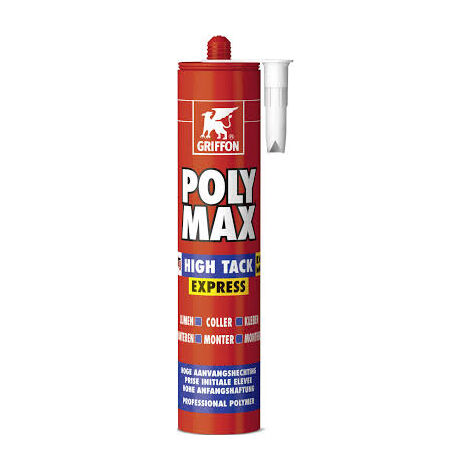 Poly Max High Tack Express 45kg/cm² GRIFFON Blanco 435 gr - 6303764