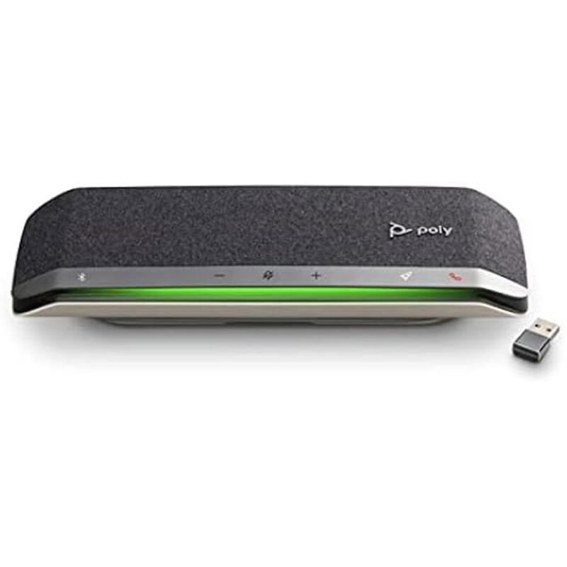 Poly – Poly Sync 40+ Bluetooth Smart Speaker (Plantronics) - Flexible Workspaces -Connect to PC/Mac via