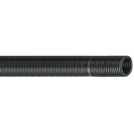 poly pool - 5 m tubo pieghevole 3.3.2.1 ø 25 mm per installazioni incassate nero