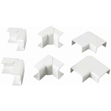 Poly Pool Angolo Variabile Esterno - Bianco - 30x15 mm