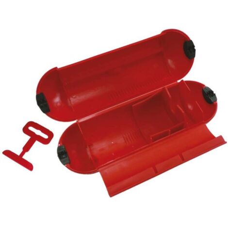 Poly Pool Guscio Protezione Giunzione Spina - Rosso, Sicuro e Pratico
