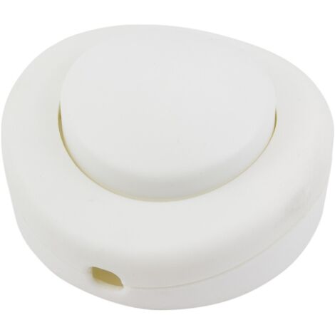 poly pool - interruttore unipolare 2 a con morsetto di terra bianco