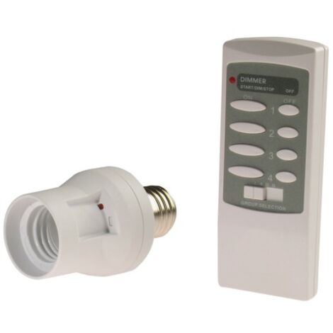 Poly Pool Kit Portalampada E27 con Telecomando Wireless PP1534 230V Portata 30M