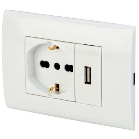 Poly Pool Placca Elettrica Bianco