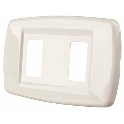 Poly Pool Placca Tecnopolimero Avorio - 115x70 mm