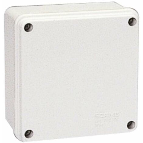 Poly Pool PP0290 Scatola Rettangolare di Derivazione da Parete Quadrata, Dimensioni Interne 100x100x50mm IP56