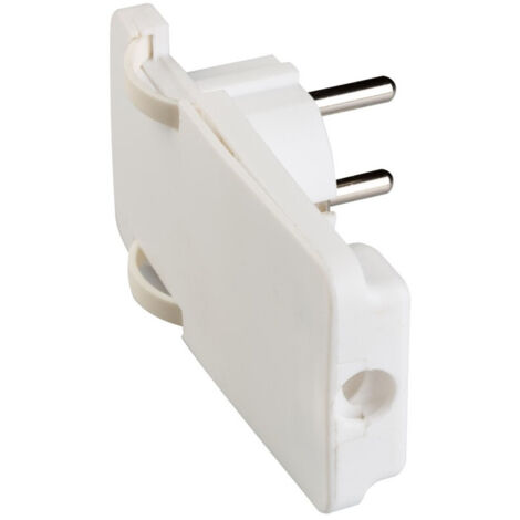 Poly Pool PP0454 conector eléctrico Tipo L Blanco 2P+T