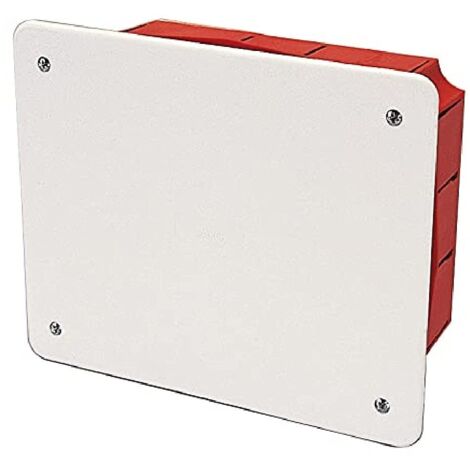Poly Pool PP0588 Scatola di derivazione da incasso con coperchio, dim. est. 161x130x70mm
