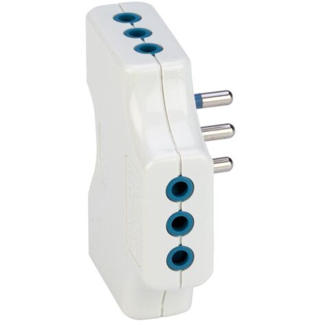 Poly Pool PP2346 adattatore per presa di corrente Tipo L IT Bianco