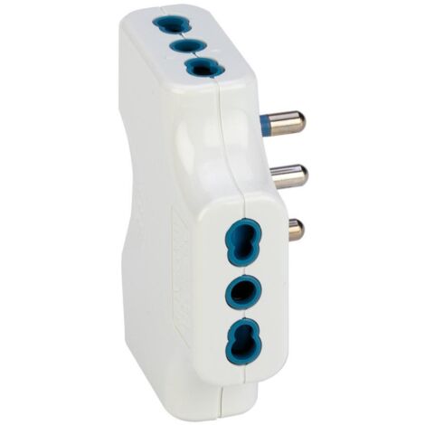 Poly Pool PP2353 adattatore per presa di corrente Tipo L IT Bianco