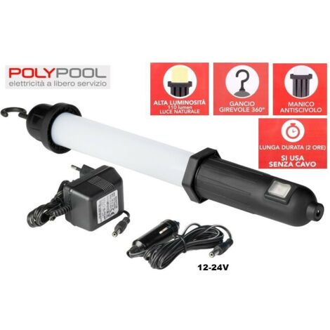 Poly Pool PP3160 luce da lavoro LED Nero, Bianco