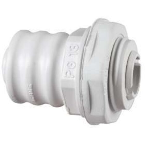 poly pool - raccordo scatola di derivazione - guaina ø 12 mm ip65 grigio