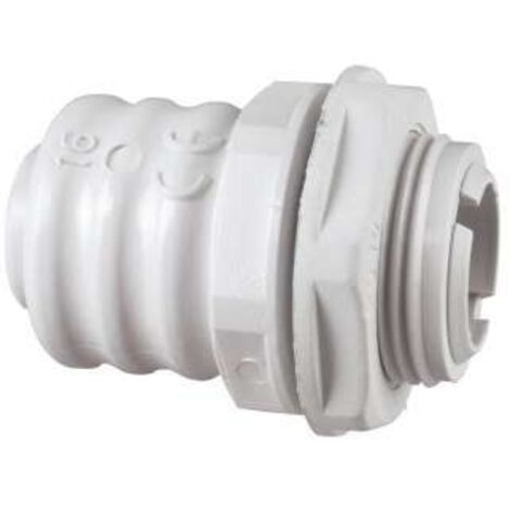poly pool - raccordo scatola di derivazione - guaina ø 16 mm ip65 grigio
