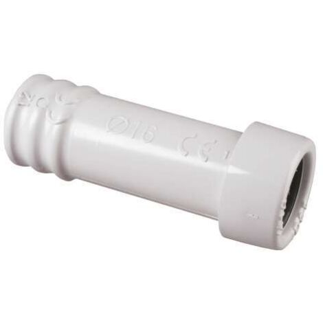 poly pool - raccordo tubo rigido ø 16 mm - guaina ø 12 mm ip65 grigio