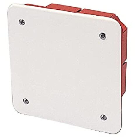poly pool - scatola di derivazione da incasso dimensione 92 x 92 x 45 mm