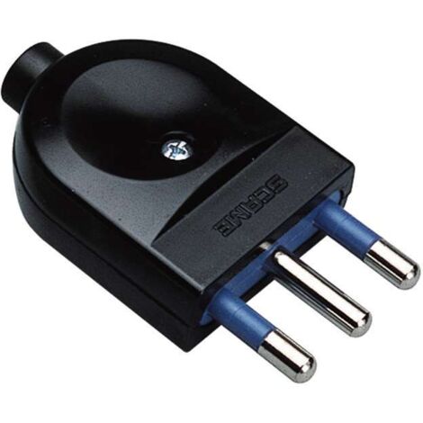 poly pool - spina 16 a 2p+t uscita cavo assiale nera