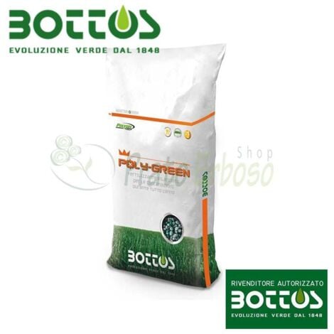 Poly Vert 18-8-12 - Engrais pour la pelouse de 25 Kg