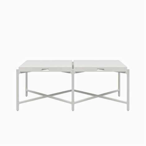PolyBuffet avec 3+3 tiroirs en gris clair