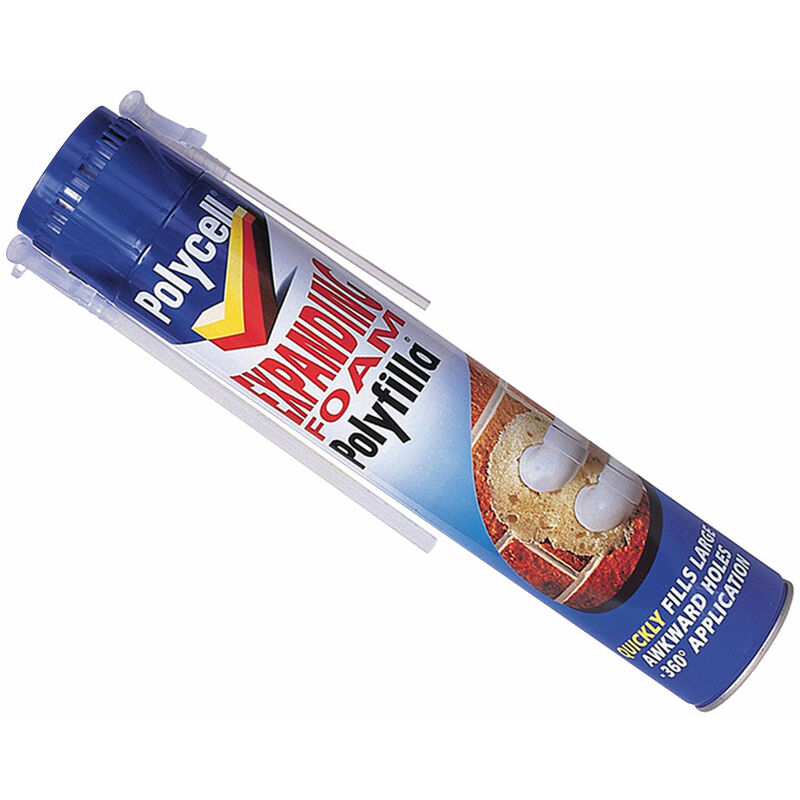 Polycell Expanding Foam Polyfilla 825Ml Polycell US