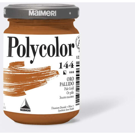 Polycolor 140Ml. Oro Pallido 144 X1
