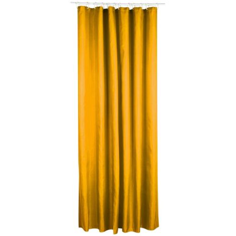 Polyester Duschvorhang 180 x 200 cm Senf - 5five Simple Smart