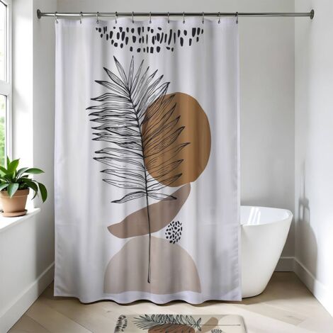 Polyester-duschvorhang 180x200 cm - reconnect - Tendance