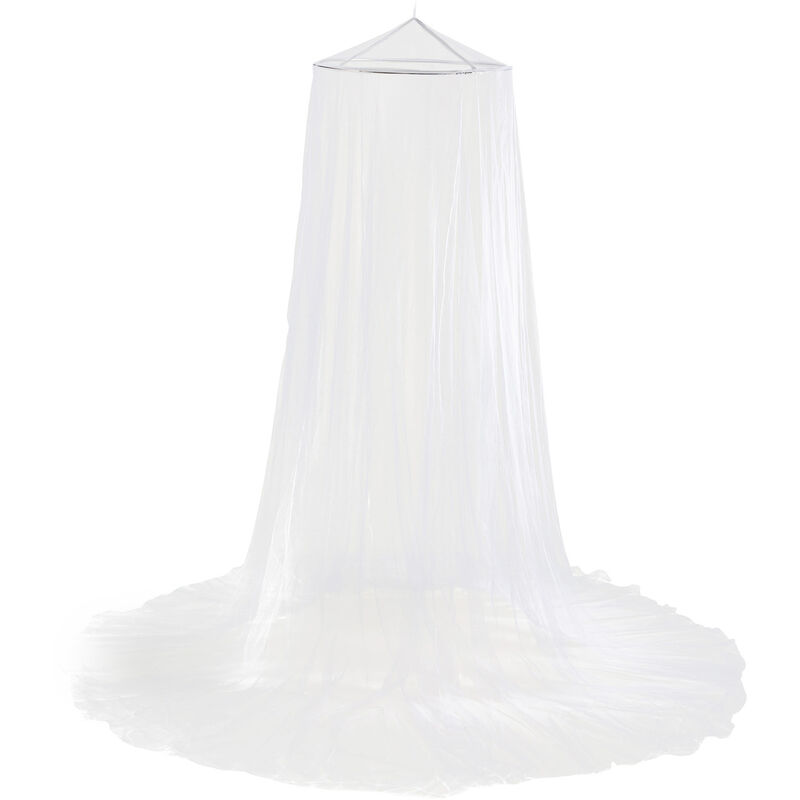 Htovila - Polyester single door simple mosquito net, 60*250*1200cm universal size, white