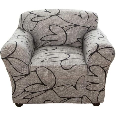 Polyester Sofa Cover Elastic Stretch Sofa Protector Slipcover 1 Seater 90-130cm