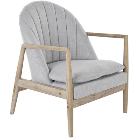 Polyester -Tannen -Sessel 68x69x89 Hellgrau Polyester Material Multicolor -Farbfamilien -Sessel und Sessel Details