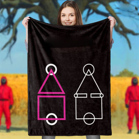 Polyesterdecke 150 x 200 cm – Modernes und einzigartiges Muster für Zuhause oder Büro – BL629