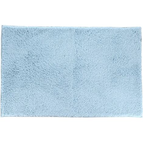 Polyesterteppich 50x80 cm - hellblau - Tendance