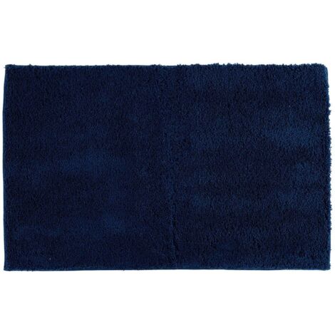 Polyesterteppich 50x80 cm - marineblau - Tendance