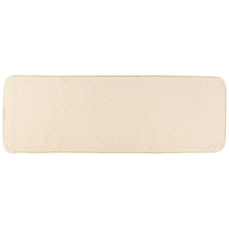 Polyesterteppich mit welleneffekt 40x120 cm - natur - Tendance