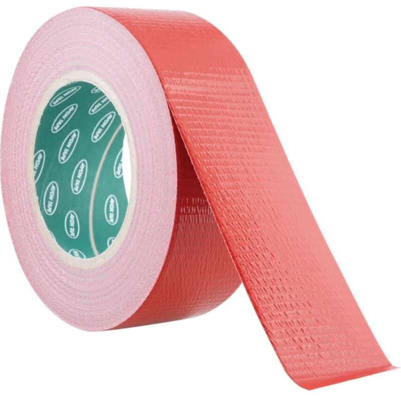 Avon - Red Polyethylene Cloth Tape - 50mm x 50m - Red