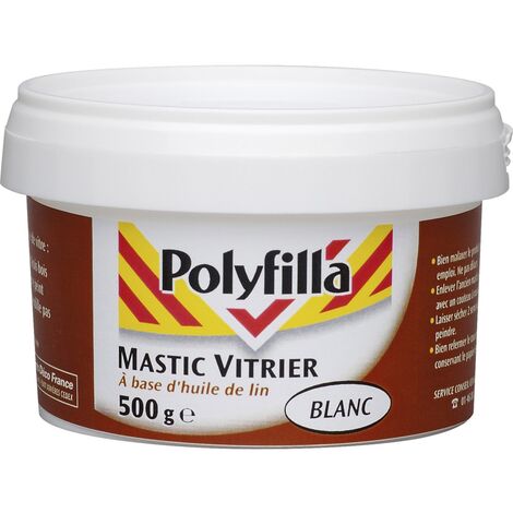 POLYF MAST VITR BLAN.500G 1401 POLYFILLA 5107479
