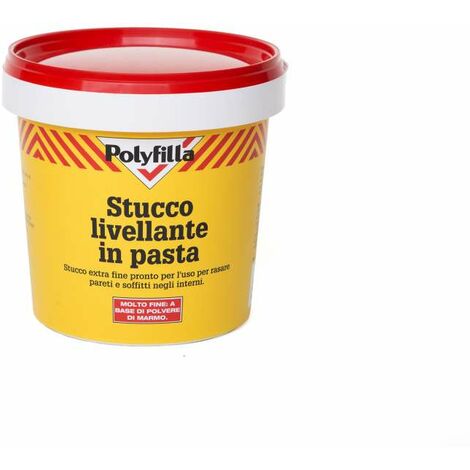 Polyfilla Stucco Autolivellante Bianco 1,5 kg - Rasatura Murale Interna